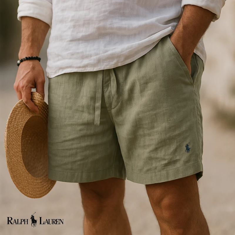 Rаlph Laurеn Capri Heritage Linen Shorts