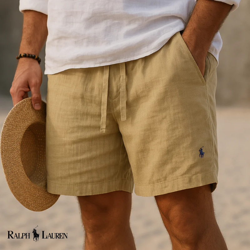 Rаlph Laurеn Capri Heritage Linen Shorts