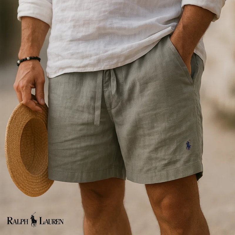 Rаlph Laurеn Capri Heritage Linen Shorts