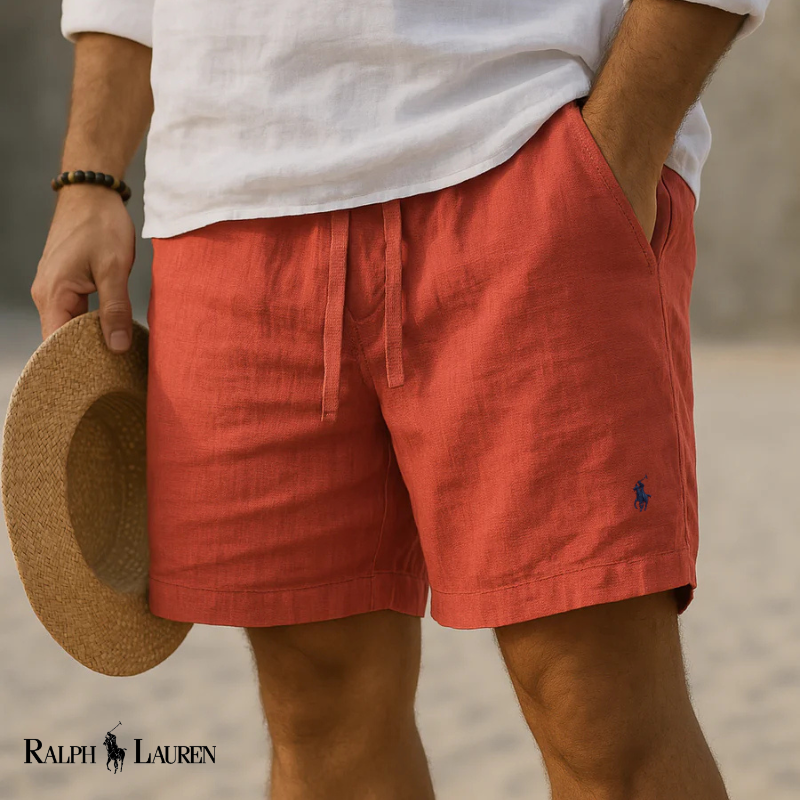 Rаlph Laurеn Capri Heritage Linen Shorts